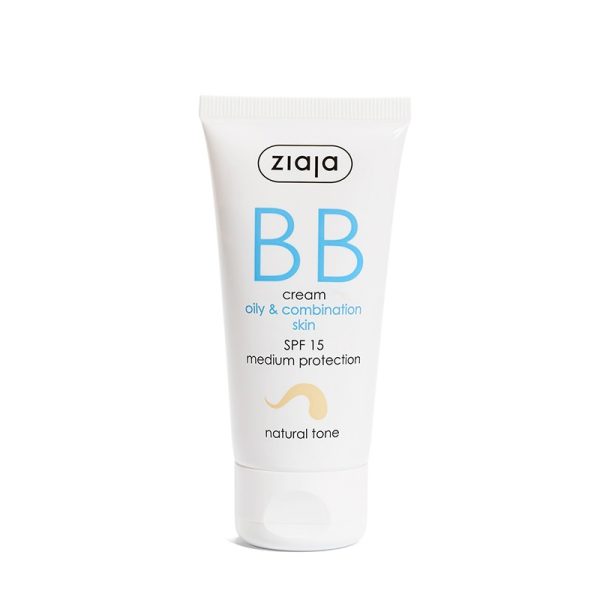 BB cream para piel grasa y mixta SPF 15 - Tono Natural