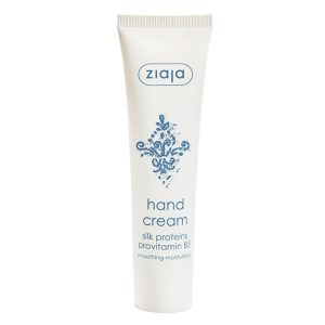 Crema de manos suavizante e hidratante Proteínas de seda