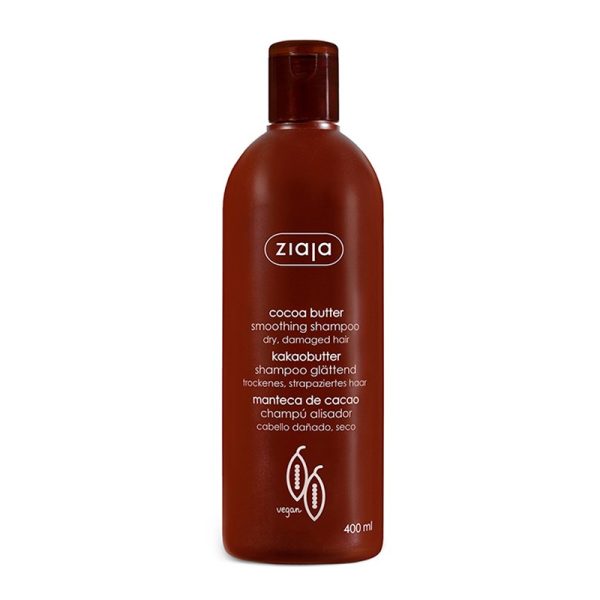 MANTECA DE CACAO Champú suavizante para cabello seco o dañado